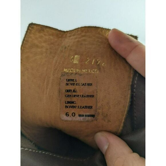 Bed Stu Manchester tall boot size 6 in Teak - Picture 6 of 7